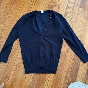 Dark navy cardigan